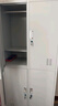 远奥更衣柜员工柜铁皮储物柜钢制带锁寄存包柜四门更衣柜 实拍图