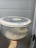 京东物流 家用防虫防潮密封食品级大米收纳盒储物罐大号收纳箱 奶油透【10斤】带防虫盒-赠量杯 实拍图