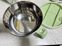 美厨（MAXCOOK）316L不锈钢泡面碗 学生饭盒餐杯泡面杯1200ML 配筷勺 绿MCWA9690 实拍图