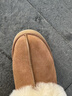 UGG秋季女士经典舒适厚底毛拖包头休闲懒人毛毛鞋勃肯鞋 1122550 CHE|栗色 39 39码及以下建议拍大一码 实拍图