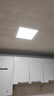 正泰（CHNT）集成吊顶灯LED平板灯厨卫灯面板灯铝扣板嵌入式天花厨房卫生间灯 【白光+超薄边框】30*30CM 18W 实拍图