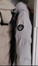 京东京造羽绒服男女情侣同款真鸭绒冬季中长款连帽保暖外套 纯净灰 S 实拍图