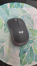 罗技（Logitech）M185鼠标 无线鼠标 办公鼠标 对称鼠标 黑色灰边 带无线2.4G接收器 实拍图