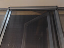 优悦居隐形纱窗定制防蚊虫伸缩推拉式卫生间铝合金外开窗纱窗网自装沙窗 深灰色框（定制尺寸联系客服） 实拍图
