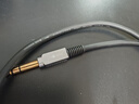 秋叶原（CHOSEAL）6.5mm音频线 6.35大三芯公对公连接线 石墨烯屏蔽 音响调音台电吉他功放 镀银铜线 1米 QS3565T1 实拍图