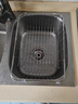 不锈钢厨房水槽沥水架洗碗池伸缩沥水篮洗菜盆碗碟收纳架 伸缩沥水篮【大号】 实拍图