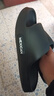 稻草人拖鞋男士居家用洗澡防滑浴室内户外穿情侣厚底静音女凉拖 黑40-41 实拍图