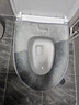 ecoco马桶垫四季通用坐便垫防水坐垫圈家用秋冬马桶套罩可水洗2368灰 实拍图