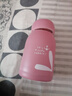 【京东物流送货上门】萌萌兔卡通水杯女牛奶玻璃杯创意便携杯子 粉色萌萌兔 330ml 1只 实拍图