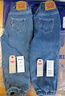 李维斯（Levi's）【防褪色牛仔裤】儿童裤子春装春秋新款直筒长裤 圣得西蓝【冬季加绒 水洗防褪色】 110 /50 【建议身高98-104cm】 实拍图