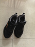 鸿星尔克（ERKE）童鞋男女童密网跑鞋新品大小童运动鞋【鸣鸥】正黑/钢灰色38 实拍图