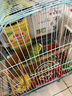 万宠汇 鸟活体虎皮鹦鹉笼养牡丹玄风活鸟学说话手养小太阳鹦鹉和尚鹦鹉 蓝色虎皮+绿色虎皮（一公一母） 实拍图
