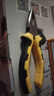 得力（deli）双色胶柄钢丝钳老虎钳电工钳工业级多功能虎口钳断线钳子6英寸 实拍图