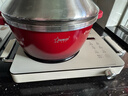 美的（Midea）电陶炉煮茶电磁炉家用新型电磁灶 2200W大功率智能双环做饭炒菜用火锅电池炉围炉煮茶炉MC-HW22E05 实拍图