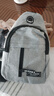 【运动胸包】跑步包男休闲斜挎包手机包防泼水健身包男女通用 灰色 实拍图