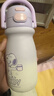 史努比（SNOOPY）儿童保温杯316L不锈钢双饮吸管水壶男女士高颜值学生便携喝水杯子 实拍图