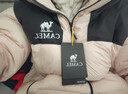 骆驼（CAMEL）户外羽绒服冬季加厚保暖男女同款防风防泼水石墨烯面包服外套 实拍图