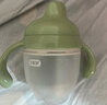 爱咔威（igroway）硅胶鸭嘴杯IKV婴幼儿水杯吸管杯4个月大宝宝开学学饮杯 160ml 绿 实拍图