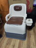 怡辉（YIHUI）坐便器老年人移动马桶移动式坐便椅凳孕妇卧室用便携式蹲便改坐便 实拍图