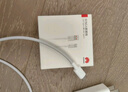华为原装6A数据线 USB Type-A转USB Type-C/1m线长/支持66W（11V6A）充电 白色CC790 实拍图