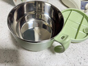 美厨（MAXCOOK）316L不锈钢泡面碗 学生饭盒餐杯泡面杯1200ML 配筷勺 绿MCWA9690 实拍图