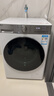 LG小旋风 10KG全自动滚筒洗衣机带烘干一体 360°速净喷淋 蒸汽除菌螨 AI直驱智慧洗 FCW10D4WA 实拍图
