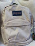 JANSPORT杰斯伯双肩包女学生旅行包26L旅行轻便透气书包男背包 4QUT7N8蜜蜡粉-侧边袋 实拍图