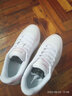 特步板鞋女鞋小白鞋女春季潮流轻便舒适港风气质韩版街拍旅游休闲鞋子 力荐-白粉红【甩标】 36 实拍图