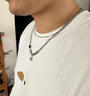 戚小米星芒双层叠戴男士项链男潮锁骨链小众高级感吊坠时尚饰品生日礼物 实拍图