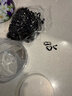 美肤语一次性皮筋头绳黑色【加宽500根】高弹橡皮筋发绳发圈MF8040 实拍图