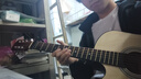 维卡斯（WEIKASI）民谣吉他初学者木吉他单板新手入门练习琴guitar吉它学生男女乐器 41英寸原木色+礼包【进阶推荐】 实拍图
