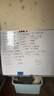 得力(deli)120*90cm悬挂白板 白板写字板 黑板 磁性悬挂式小白板 实心纤维板芯黑板 教学家用白板 实拍图