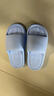 HIPANDA浴室EVA防滑拖鞋家居室内用软底防水耐磨男女情侣凉拖 蓝色 40-41 实拍图