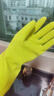 克林莱天然橡胶手套S小号长款越南进口防滑专利清洁家务洗碗厨房食品用 实拍图