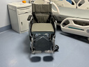 怡辉（YIHUI）轮椅轻便折叠瘫痪老人专用出行可洗澡大小便多功能便携式手动推车 实拍图