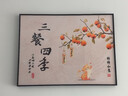 墨派餐厅装饰画现代简约饭厅横幅挂画轻奢饭厅背景墙厨房壁画免打孔 三餐四季 80*60cm【晶瓷】 实拍图