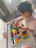 小顽豆婴儿童早教蒙氏教具1一2岁3拼图积木拼装0宝宝益智力男孩女孩玩具 实拍图