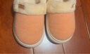 朴西雪糯冬季保暖女士包跟棉鞋产后孕妇防寒月子鞋 蜜桃粉 36-37 实拍图