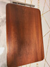 双枪乌金檀木整木菜板 百年龄砧板家用切菜案板抗菌实木菜板45*30*2.5 实拍图