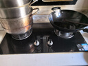 万和燃气灶【小圆鼎X1·5kW】天然气猛火烟灶联动家电以旧换新国家补贴20%嵌入式家用煤气双炉具台X1 实拍图