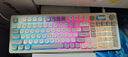 狼途（Langtu）L98星海98键 有线静音键盘 Gasket结构 RGB灯效 人体工学 实拍图