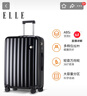 ELLE法国行李箱20英寸黑色时尚女士拉杆箱小清新高颜值轻便旅行箱 实拍图