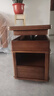 和暄实木可移动茶几家用折叠升降可储物边柜多功能带轮沙发边几小推车 乐成【中古色】 实拍图