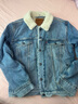 Levi's李维斯情侣同款美式经典复古休闲时尚潮牌修身牛仔夹克外套 浅蓝色 M 实拍图