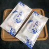 辰至尚品高档湿毛巾户外旅行独立装企业商用一次性湿毛巾酒店餐饮清洁湿巾 【50包】青花瓷湿毛巾独立装25CM 实拍图