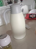 SIMELO保温壶家用大容量316不锈钢内胆热水壶暖水壶保温瓶2.0L 迎宾雅白 实拍图