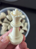 得力（deli）磁吸国际象棋儿童学生黑白磁性比赛训练益智折叠款加大号 实拍图