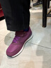 足力健大师老人鞋女中老年健步鞋妈妈鞋宽头运动鞋防滑奶奶鞋子秋冬 A16紫色春秋款 36 实拍图