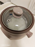 美的（Midea）电炖锅电炖盅电砂锅 陶瓷煲汤锅紫陶炖汤锅 燕窝炖盅煮粥锅电煮锅婴儿辅食锅2L热水快炖MD-DGE2056 实拍图