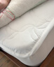 无印良品A类全棉夹棉床笠单件 床套罩床垫保护套全包床笠 奶白180*200cm 实拍图